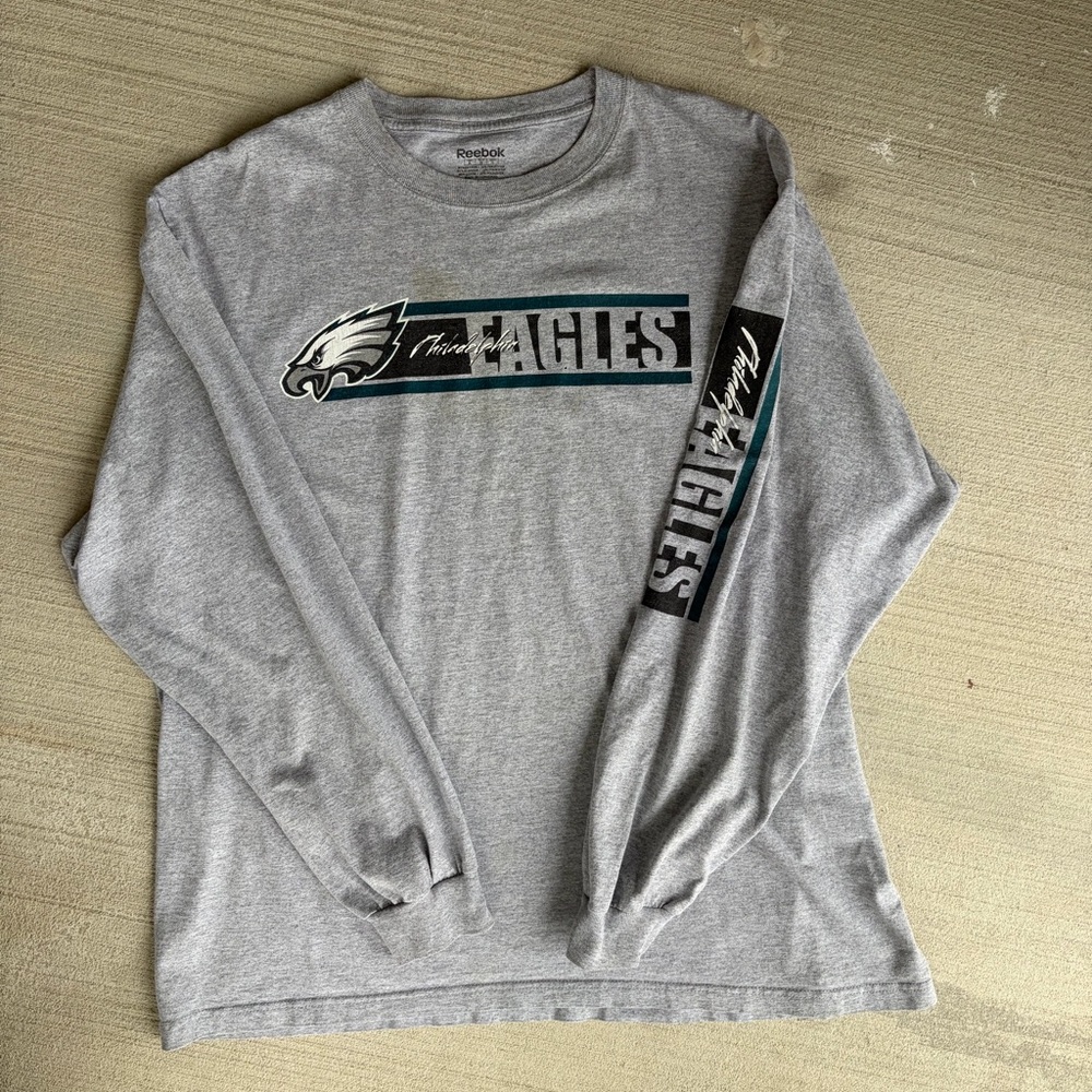 PHILADELPHIA EAGLES LONG SLEEVE TEE